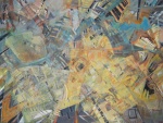 Poza przestrzenią - oil on canvas, 150 x 200 cm, 2008