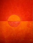 BEAta Pflanz - Horizon in Between - acrylic on canvas, 100x70 cm, 2013