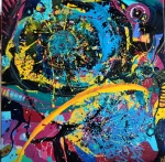 ARTeIDY's ( IV), 80x80 cm, oils, canvas, 2016